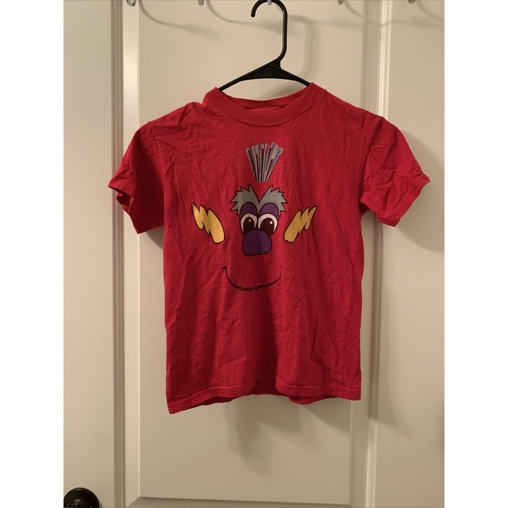 Boys Short Sleeve Graphic T-Shirt Funny Face Size Unknown